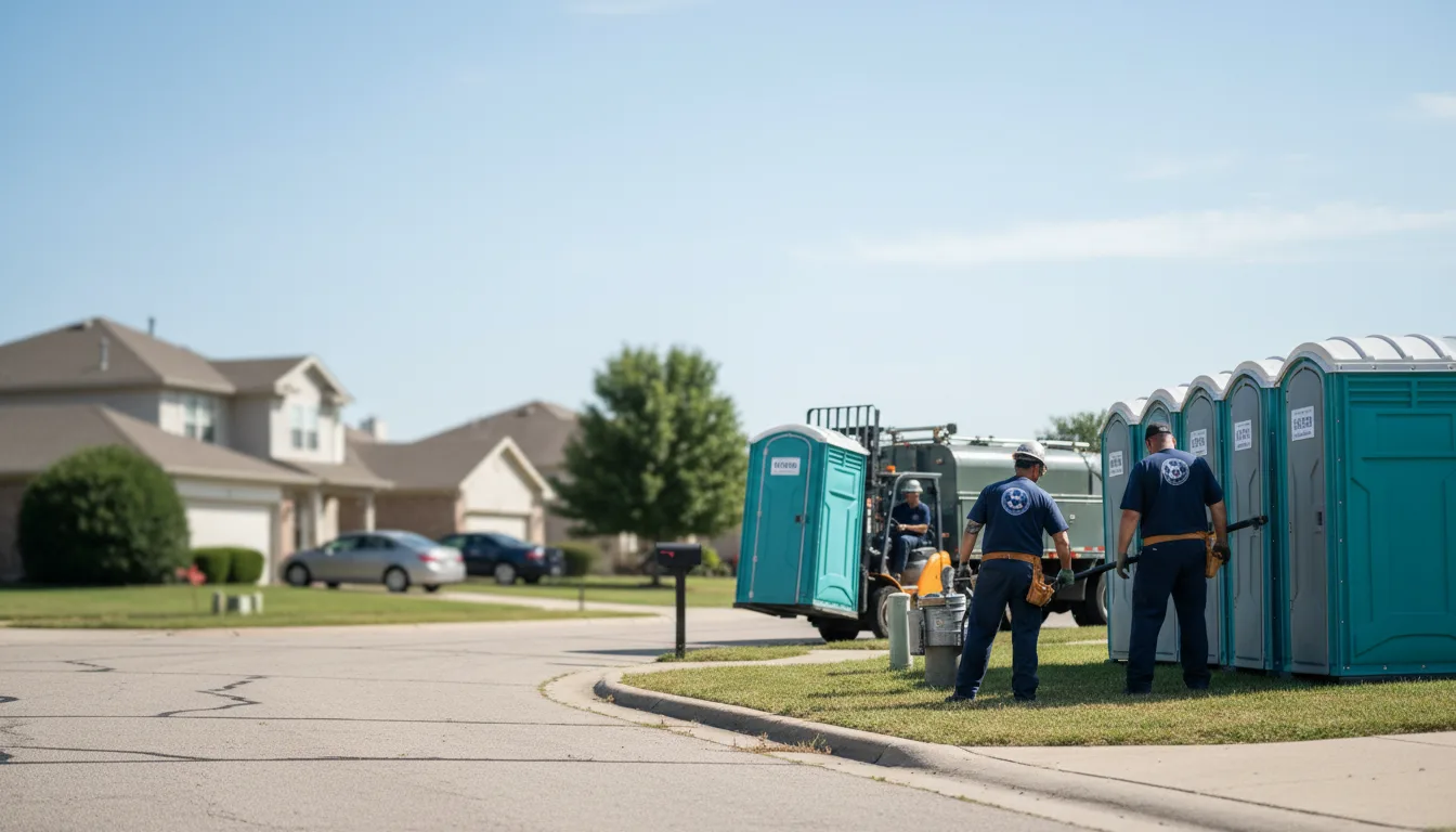 Porta Potty Rental in Saint Paul, KS near me